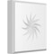 Ekena Millwork Standard Sedgwick Spiral Rosette With Beveled Edge, 6"W x 6"H x 1"P ROSP060X060X100SDG13 - alternate 1